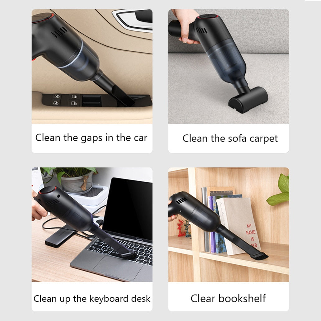 Handheld Cleaner – Wireless Handheld Car Vacuum Cleaner