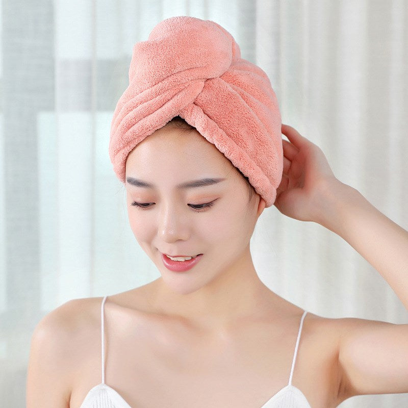 Rapid drying hair towel