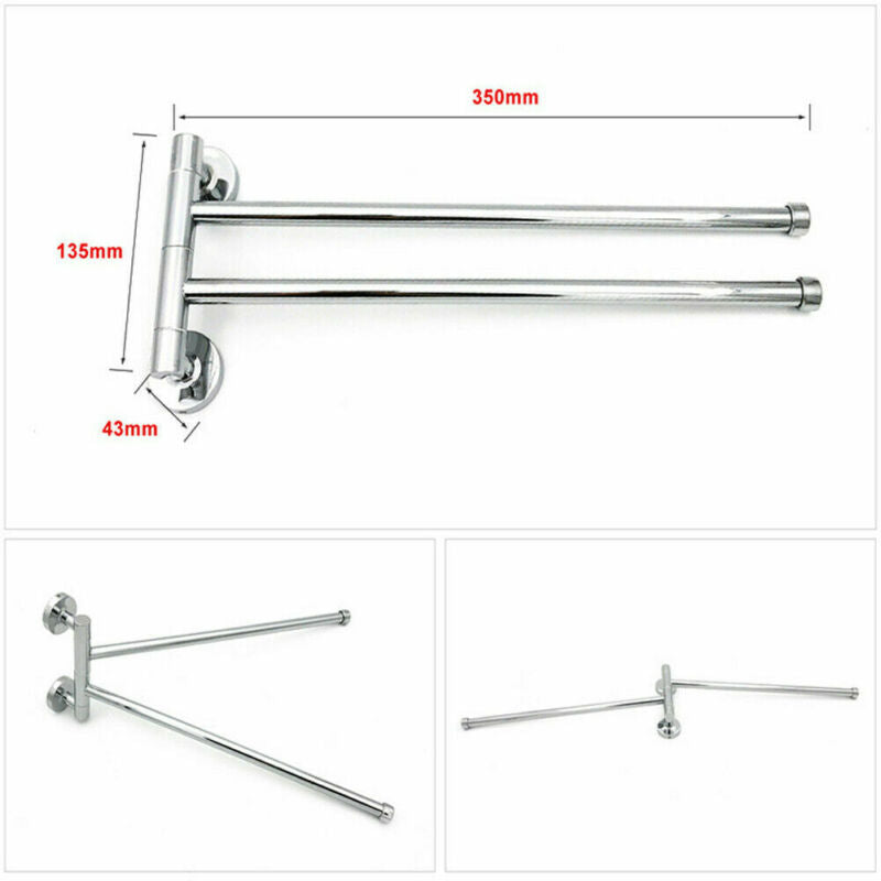 luxury Swing Arm Towel Bar