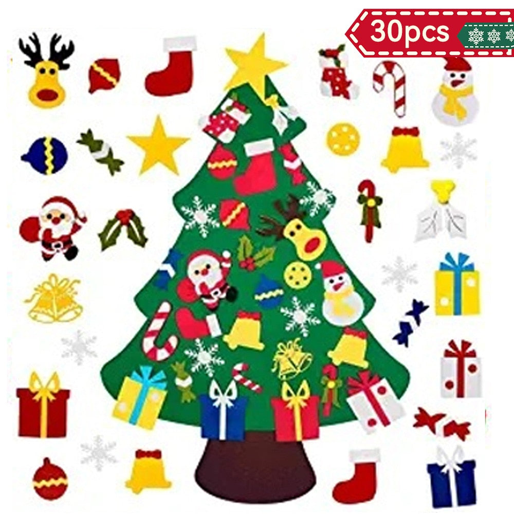 (🌲 Christmas sale now 😍) DIY Felt Christmas Tree Set