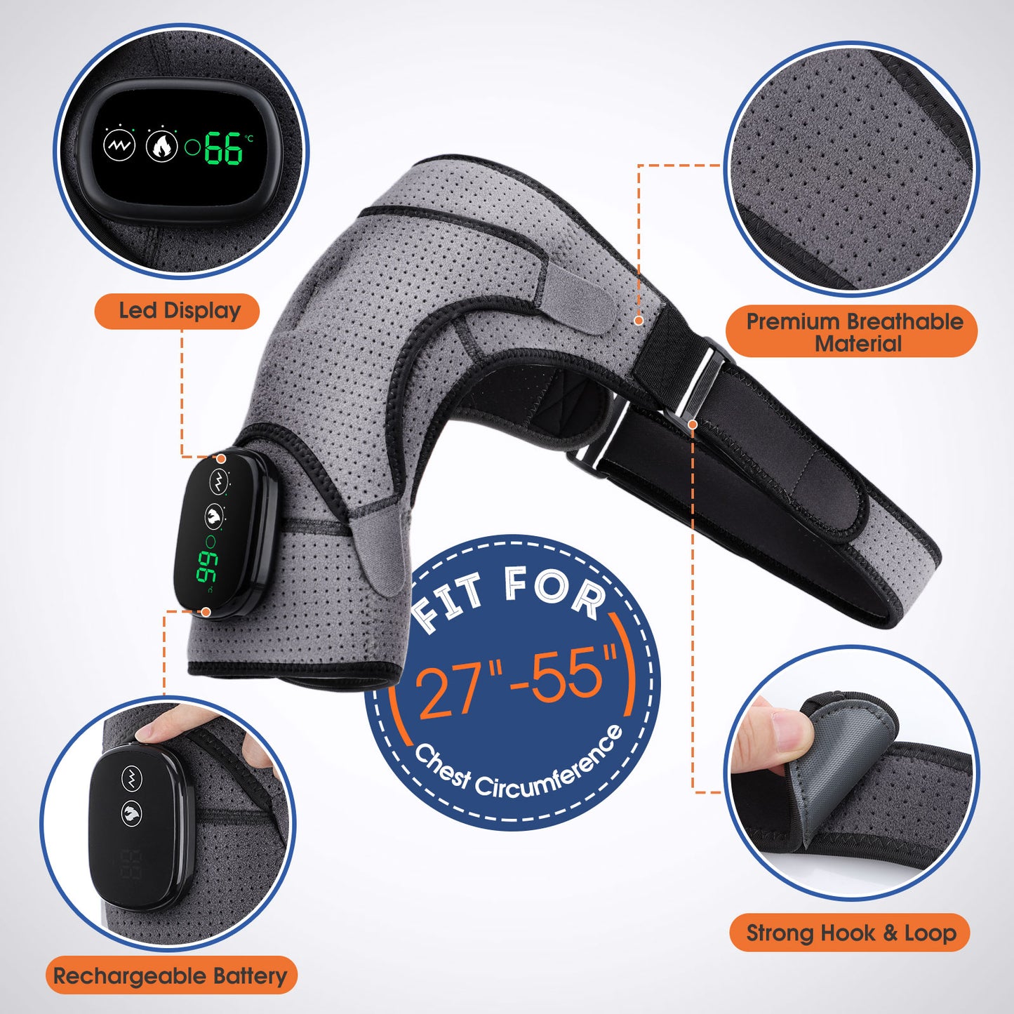 Electric Heating Shoulder Brace