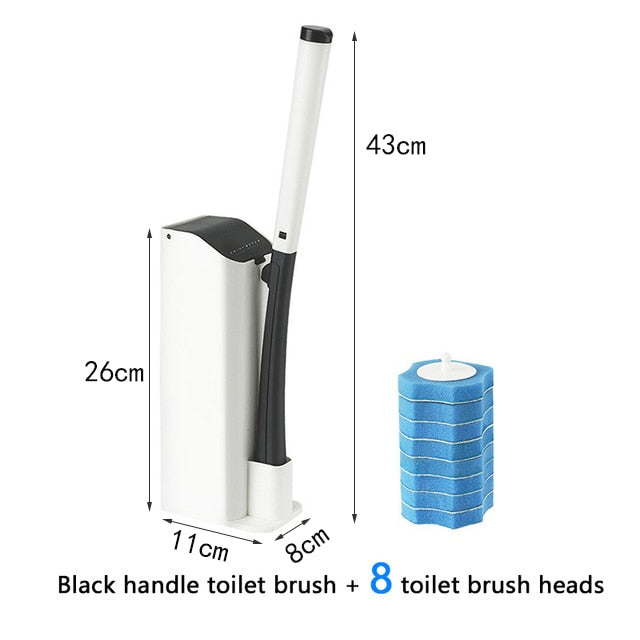 Disposable Bathroom Toilet Brush Cleaner