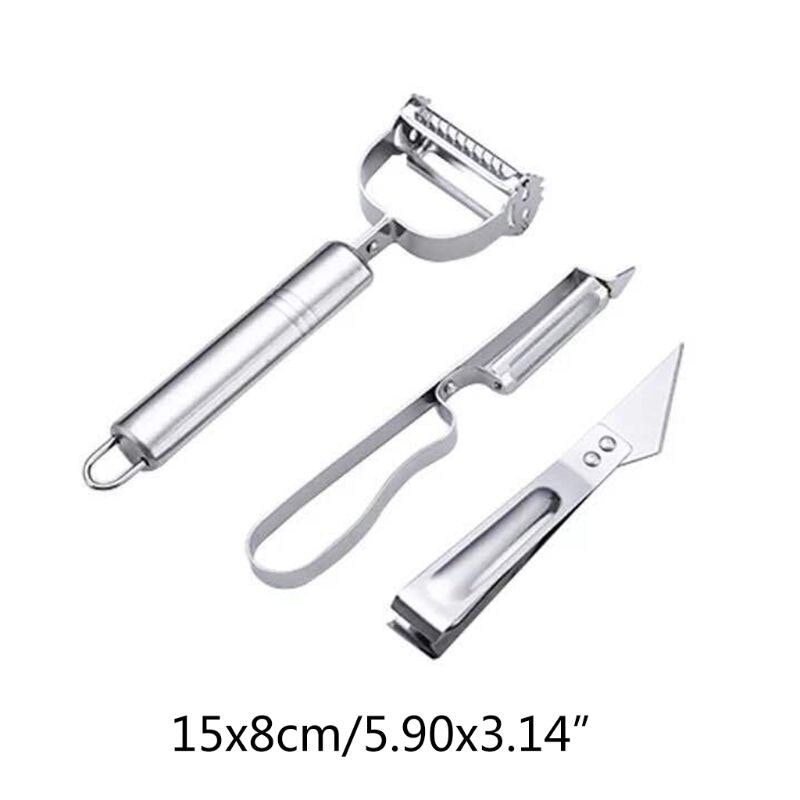 Ultra Sharp Stainless Steel Dual Julienne Peeler