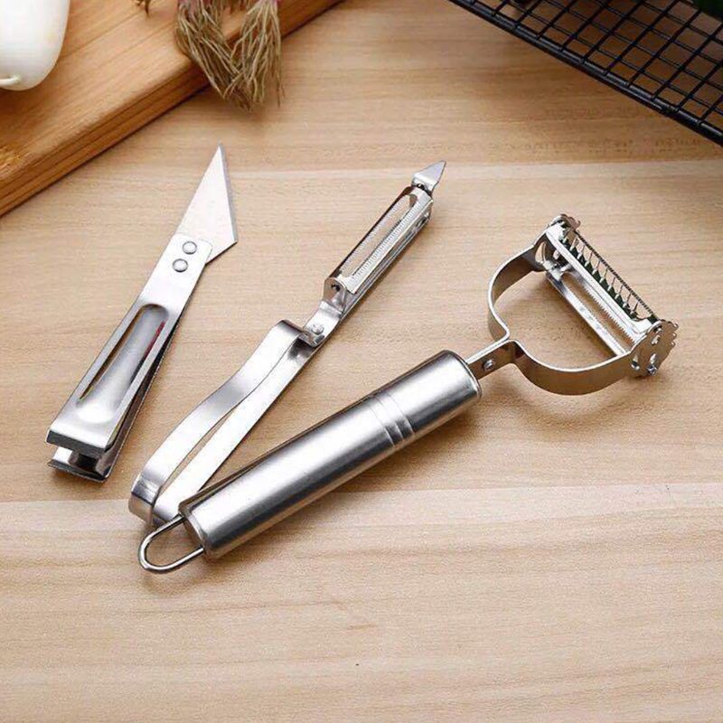 Ultra Sharp Stainless Steel Dual Julienne Peeler