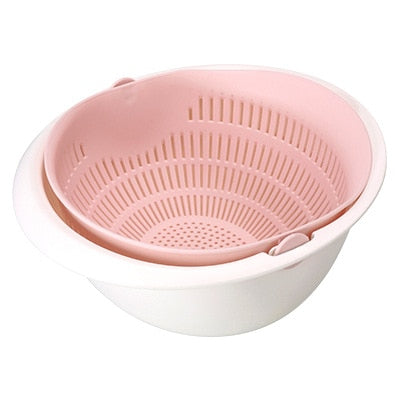 Kitchen Double Drain Basket