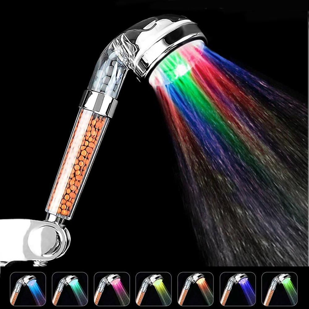 Colorful LED Shower