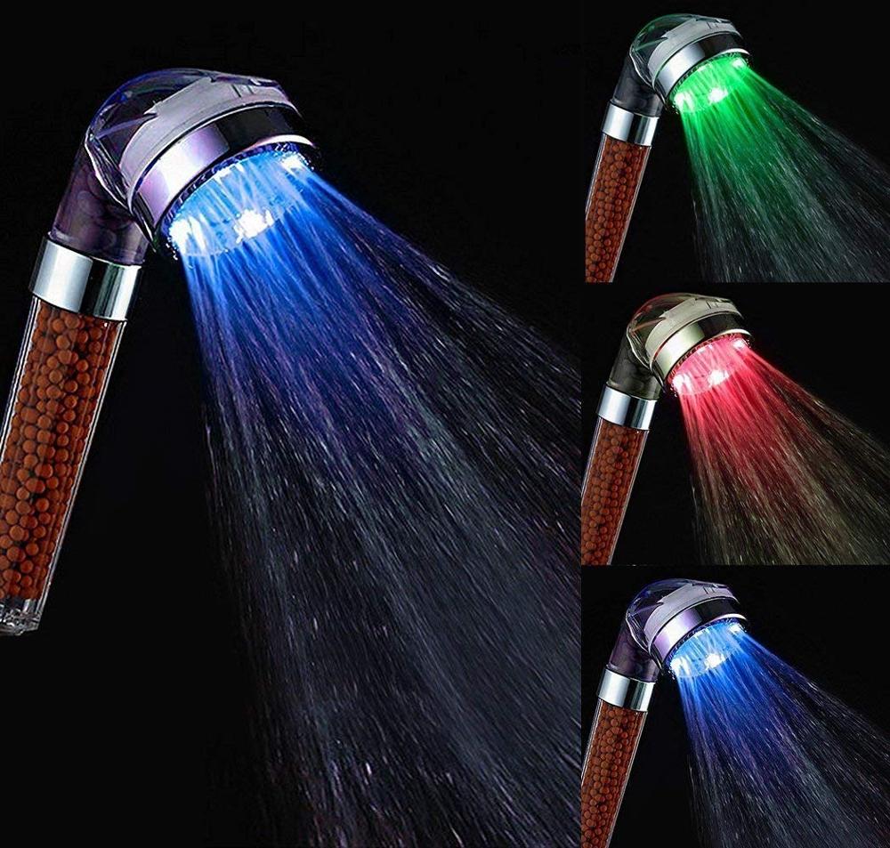 Colorful LED Shower