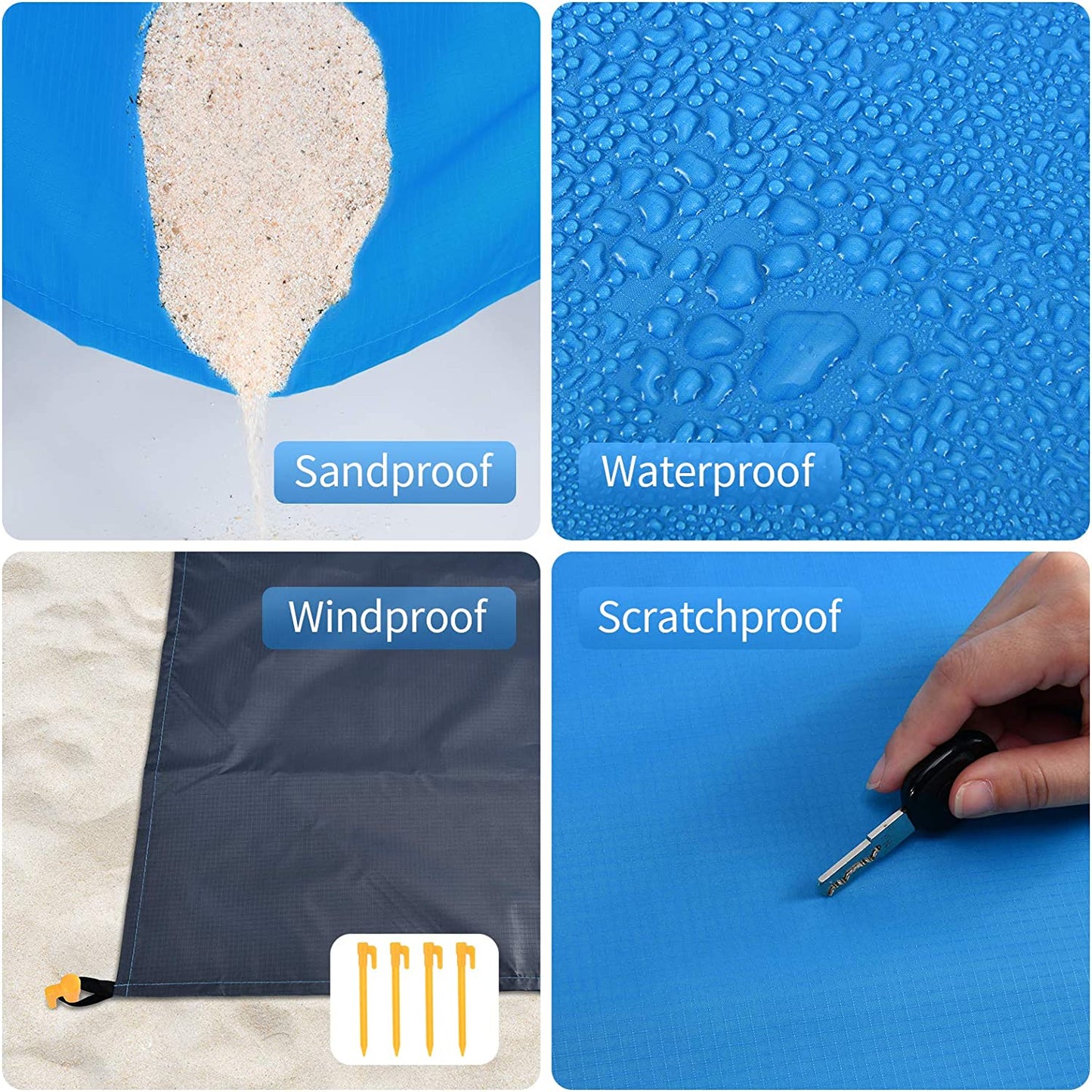 Lightweight Sand Free Beach Mat