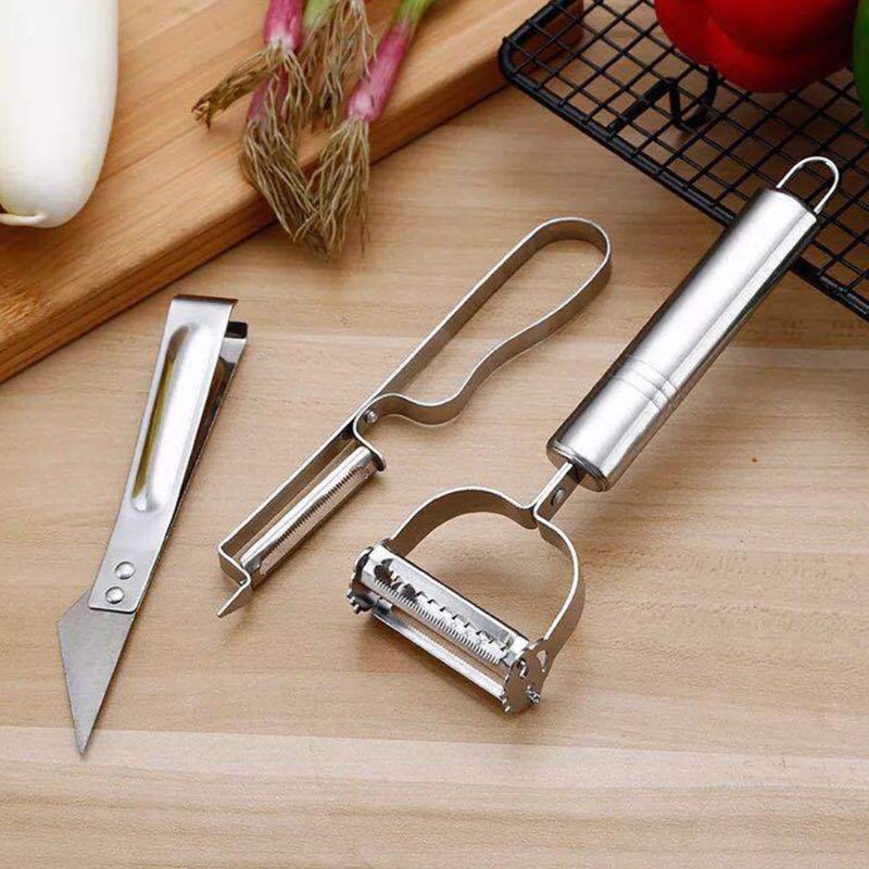 Ultra Sharp Stainless Steel Dual Julienne Peeler