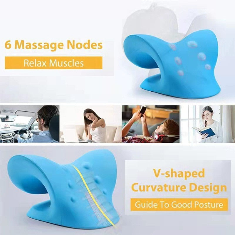 Cervical Neck Traction Pillow