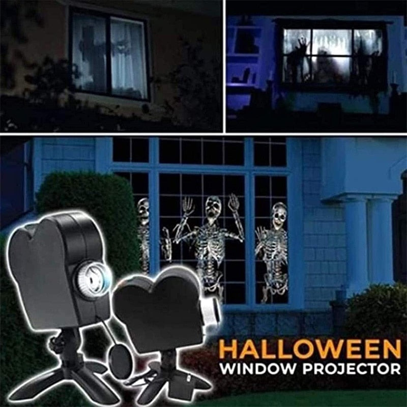 Halloween Holographic Projection