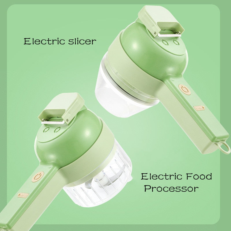 Multifunctional wireless electric grinder