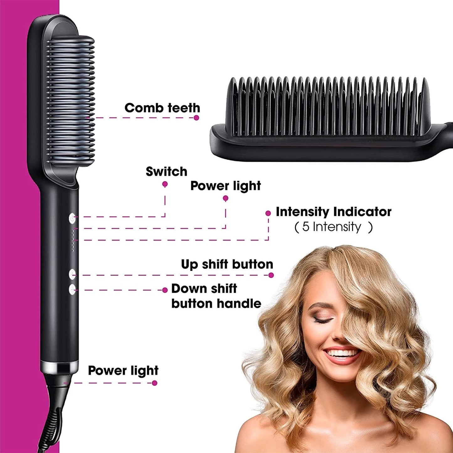 Straightener Hot Comb