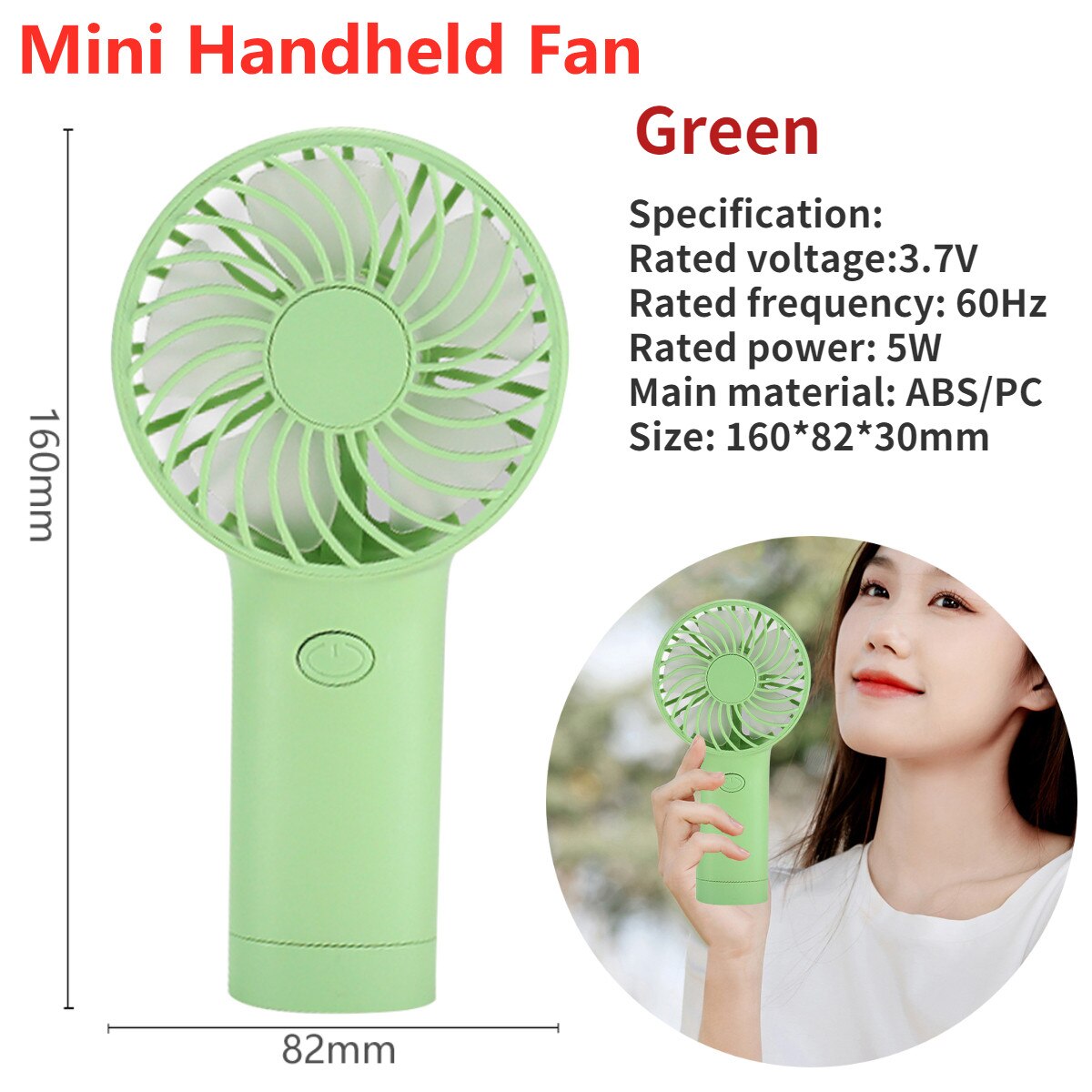 Mini Bladeless Portable Fan Hanging Neck