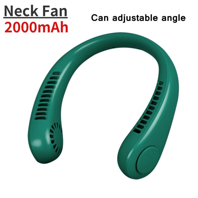 Mini Bladeless Portable Fan Hanging Neck