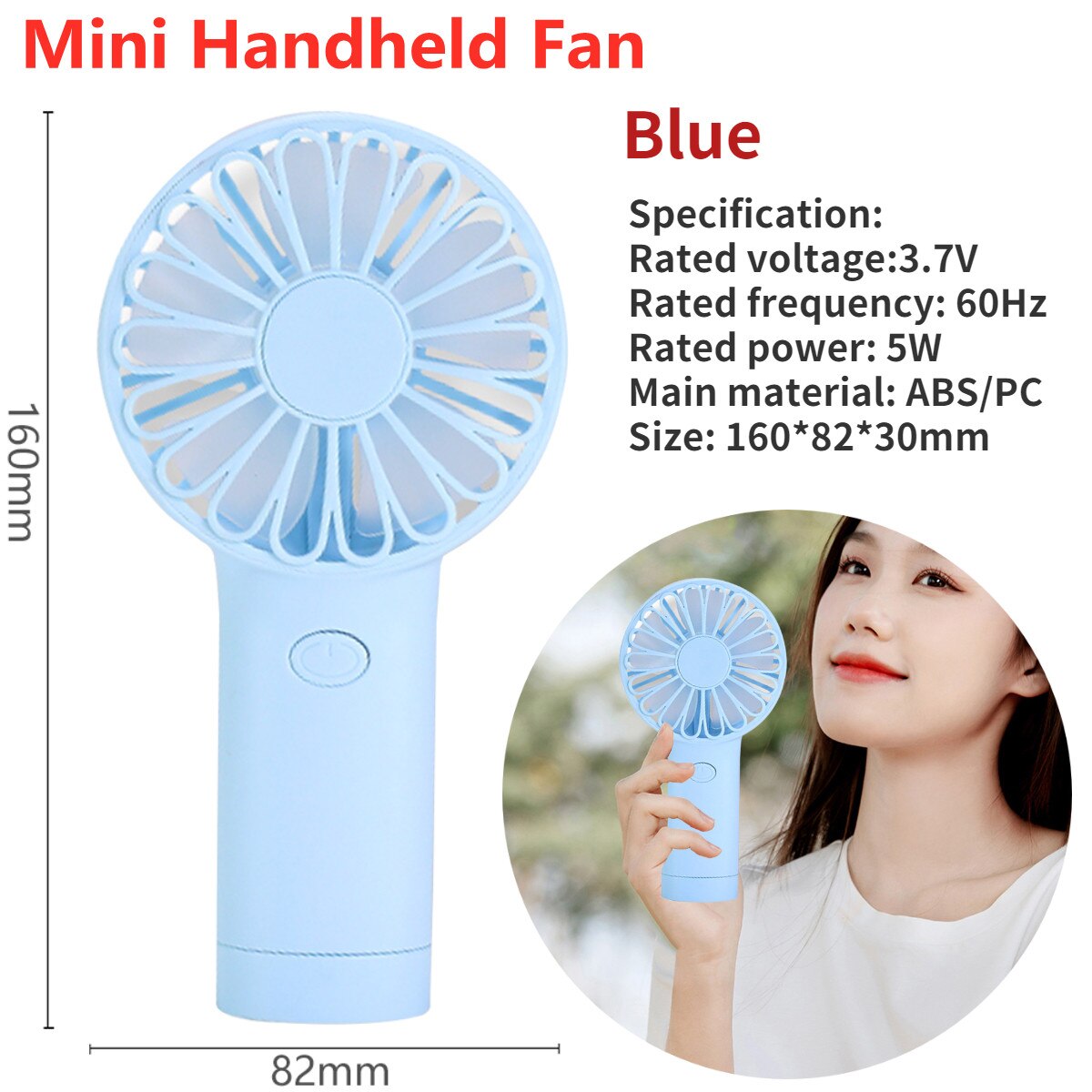 Mini Bladeless Portable Fan Hanging Neck