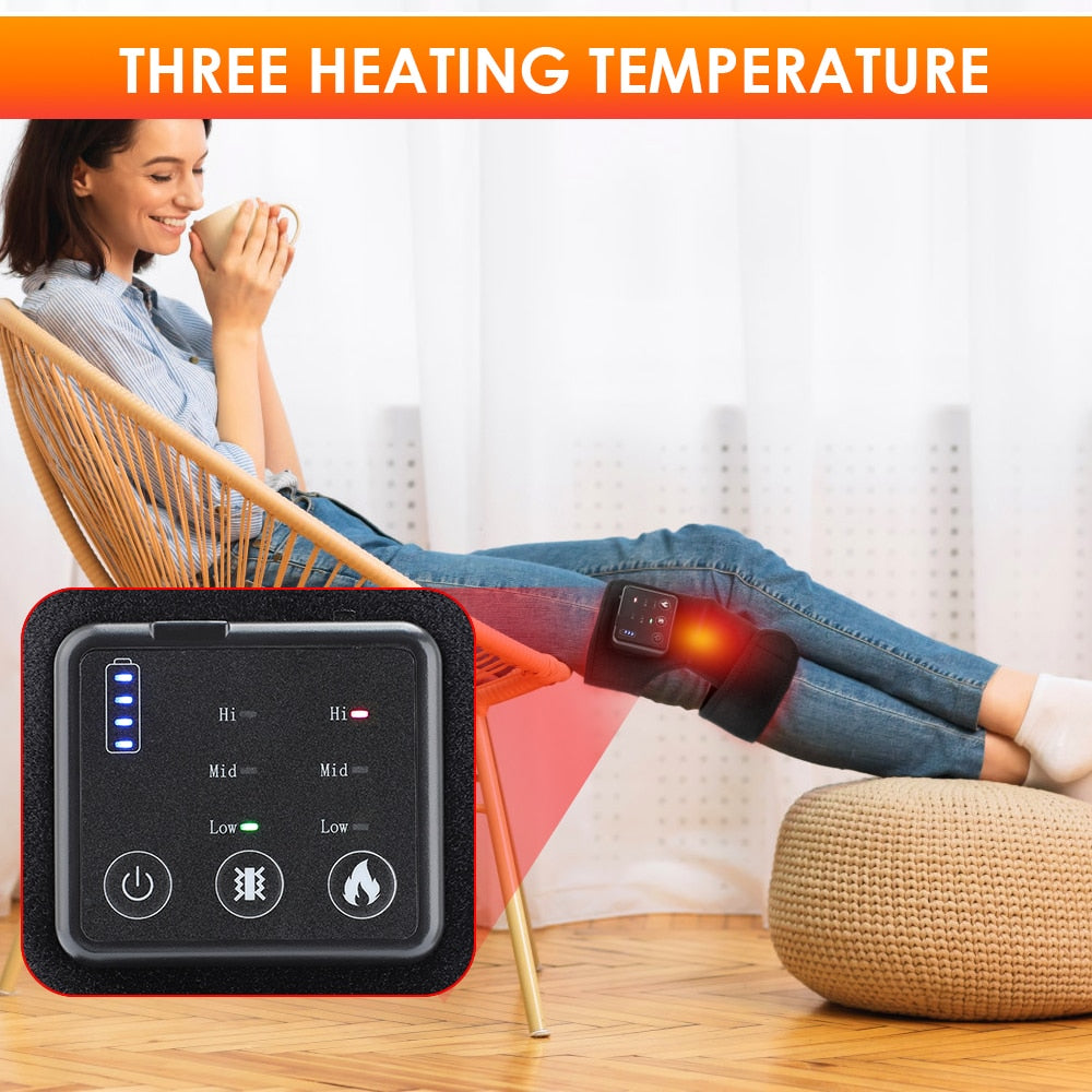 Electric Heating Knee Massager