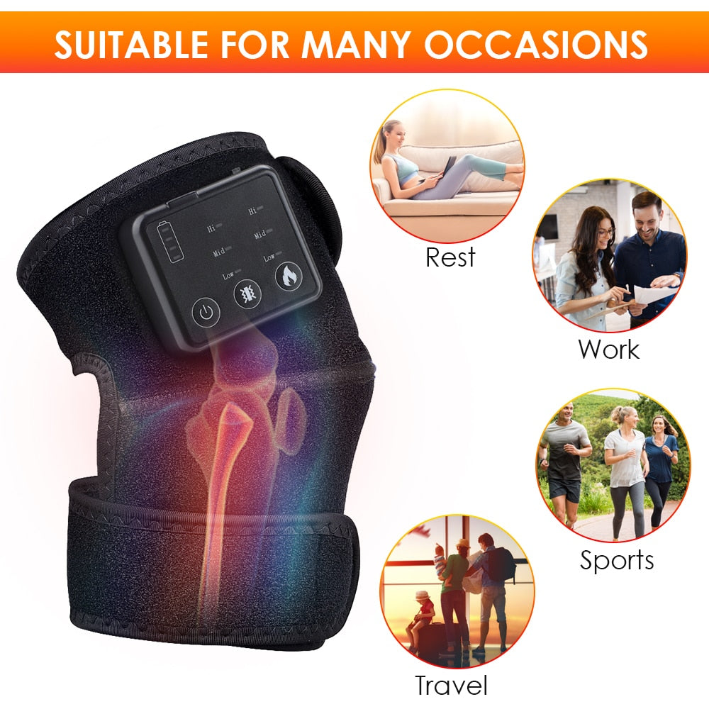 Electric Heating Knee Massager