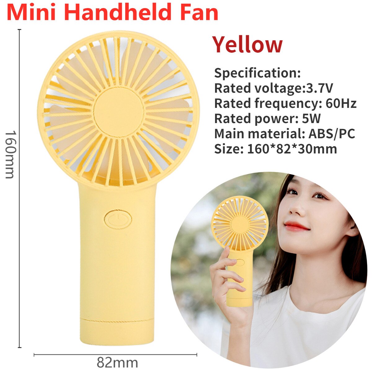 Mini Bladeless Portable Fan Hanging Neck