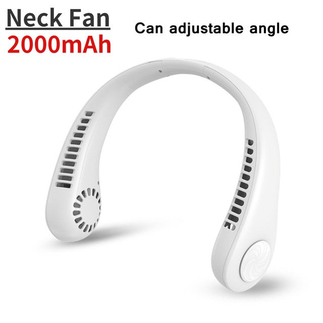 Mini Bladeless Portable Fan Hanging Neck