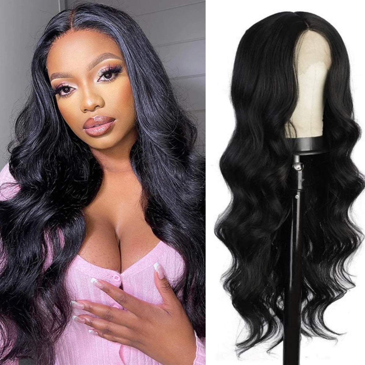 Body Wave Synthetic Lace Wigs