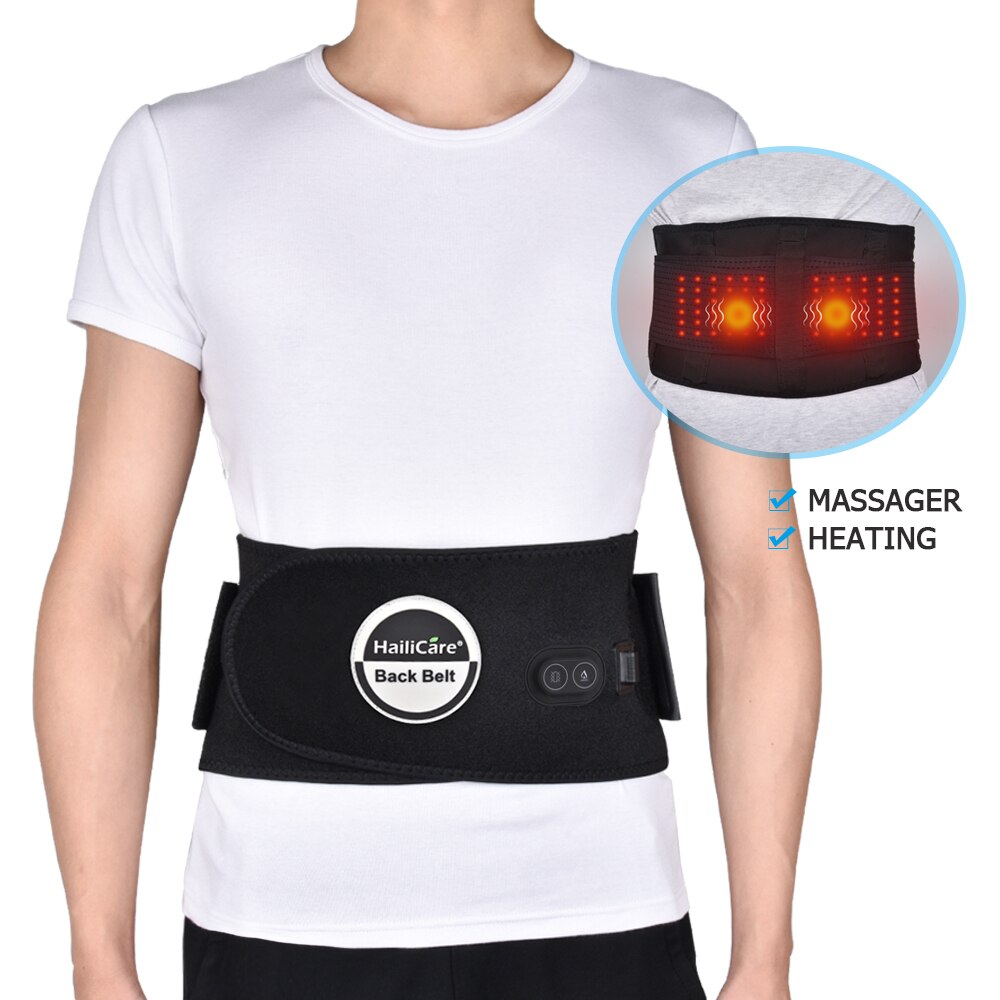 Electric lumbar massage