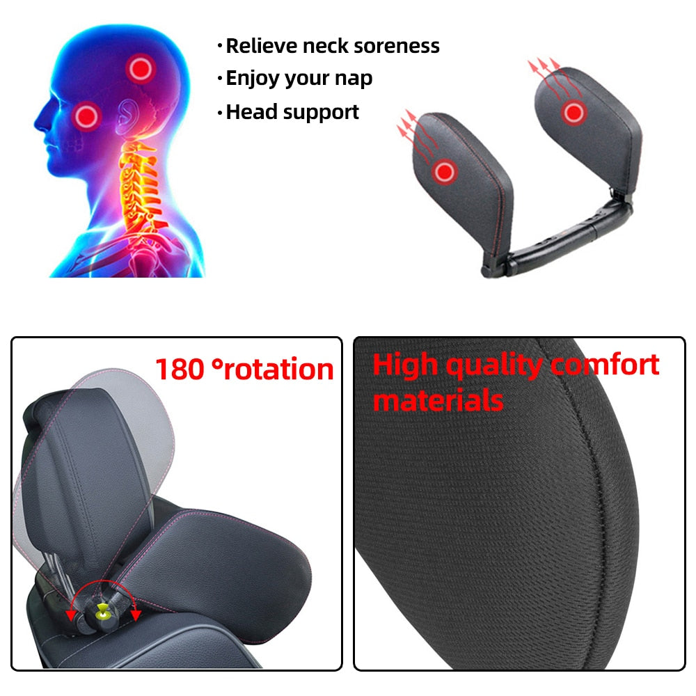 Car Neck Headrest Pillow