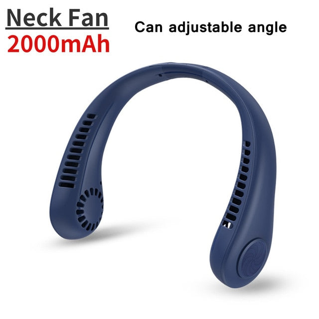 Mini Bladeless Portable Fan Hanging Neck