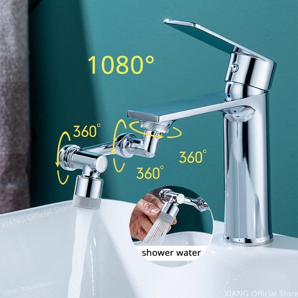 ROTATING SPLASH FILTER FAUCET