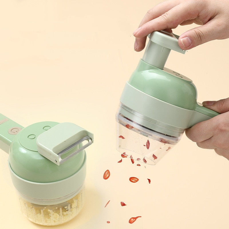 Multifunctional wireless electric grinder